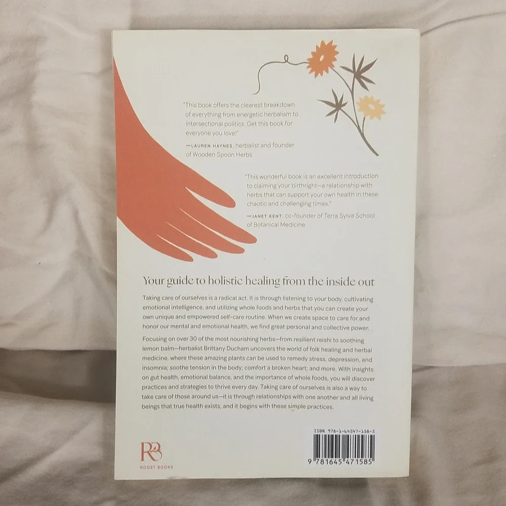 Roost Books Radical Remedies Brittany Ducham OS White new Herbalist Guide